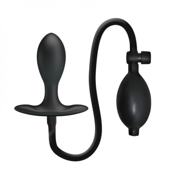 PRETTY LOVE - Inflatable Anal Plug (Black) PRETTY LOVE - Inflatable Anal Plug (Black)